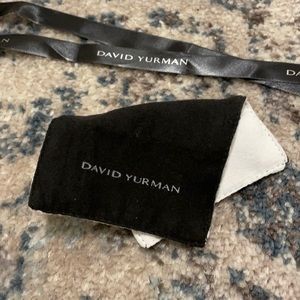 David Yurman duster and ribbon